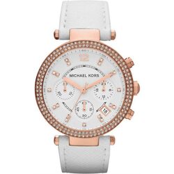 Ceas de mana Michael Kors Parker MK2281 (White/Gold)
