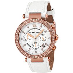Ceas de mana Michael Kors Parker MK2281 (White/Gold) Thumb