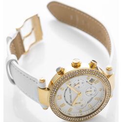 Ceas de mana Michael Kors Parker MK2290 (White/Gold) Thumb