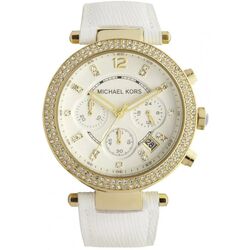 Ceas de mana Michael Kors Parker MK2290 (White/Gold)