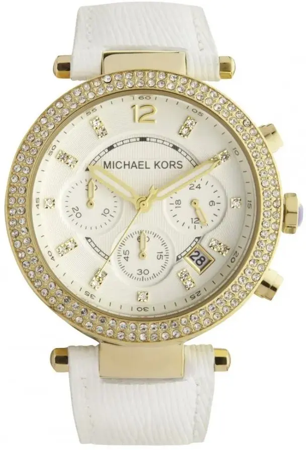 Ceas de mana Michael Kors Parker MK2290 (White/Gold)