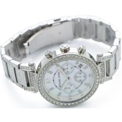 Ceas de mana Michael Kors Parker MK5572 (Silver) Thumb