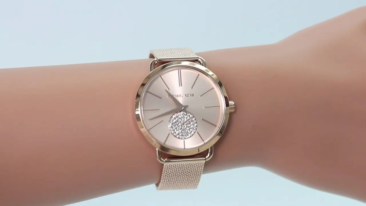 Ceas de mana Michael Kors Portia MK3845 (Gold) - 3