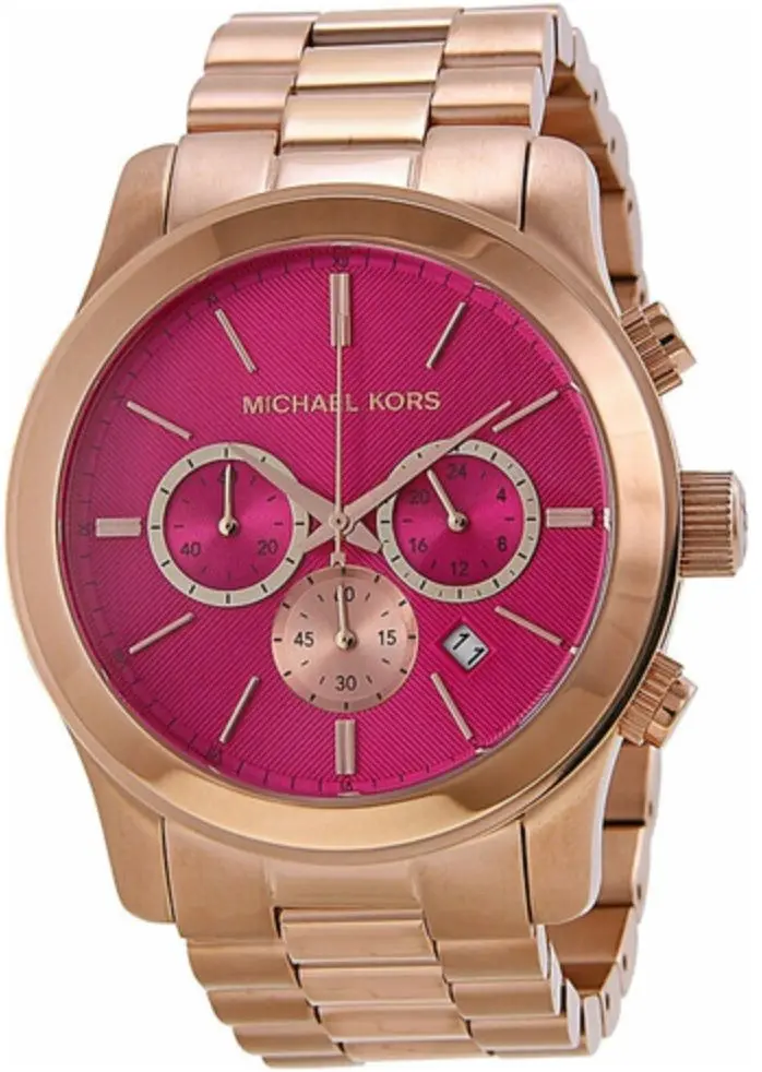 Ceas de mana Michael Kors Runway MK5931 (Gold/Pink) - 2