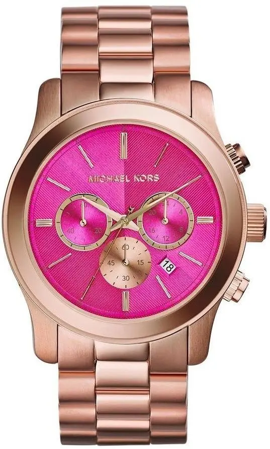 Ceas de mana Michael Kors Runway MK5931 (Gold/Pink)