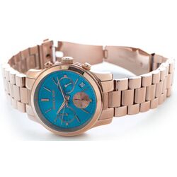 Ceas de mana Michael Kors Runway MK6164 (Gold/Blue) Thumb
