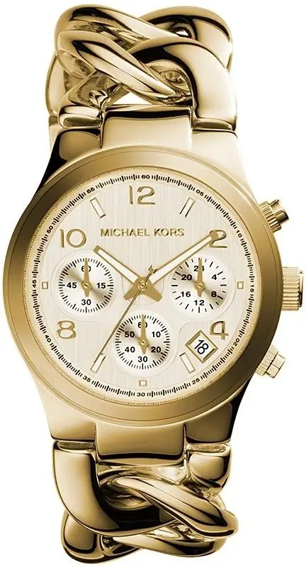 Ceas de mana Michael Kors Runway Twist MK3131 (Gold)