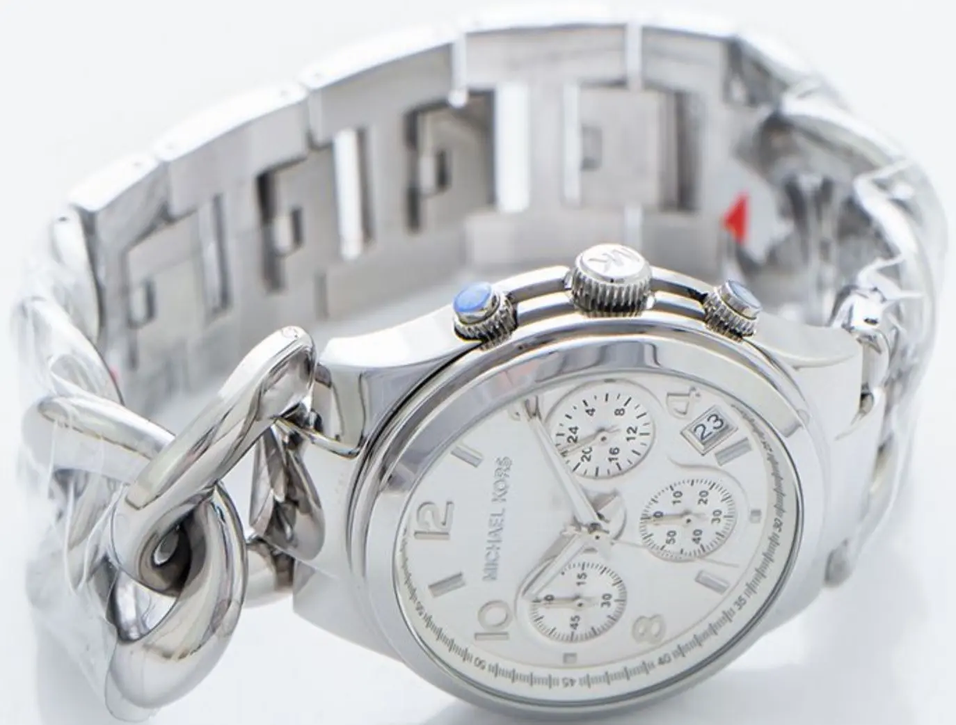 Ceas de mana Michael Kors Runway Twist MK3149 (Silver) - 2