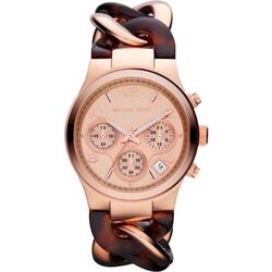 Ceas de mana Michael Kors Runway Twist MK4269 (Gold/Brown)