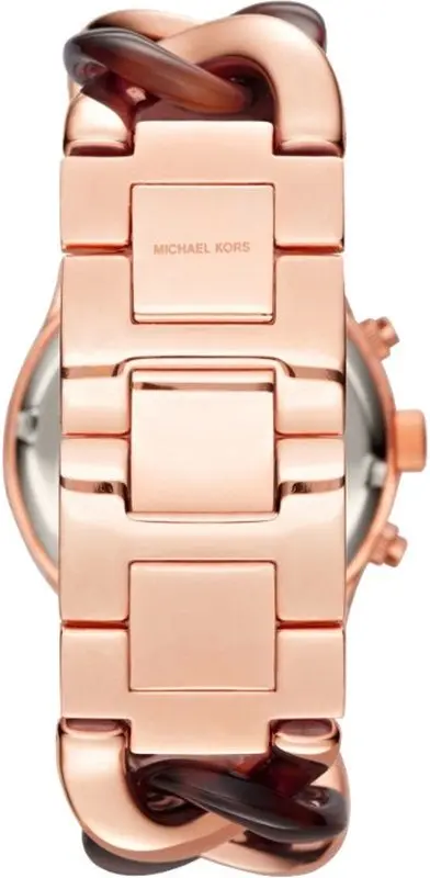 Ceas de mana Michael Kors Runway Twist MK4269 (Gold/Brown) - 4
