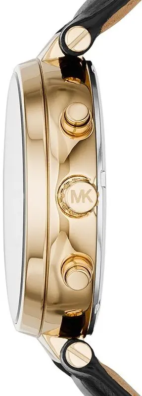 Ceas de mana Michael Kors Sawyer MK2433 (Black/Champagne) - 2