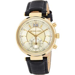 Ceas de mana Michael Kors Sawyer MK2433 (Black/Champagne) Thumb