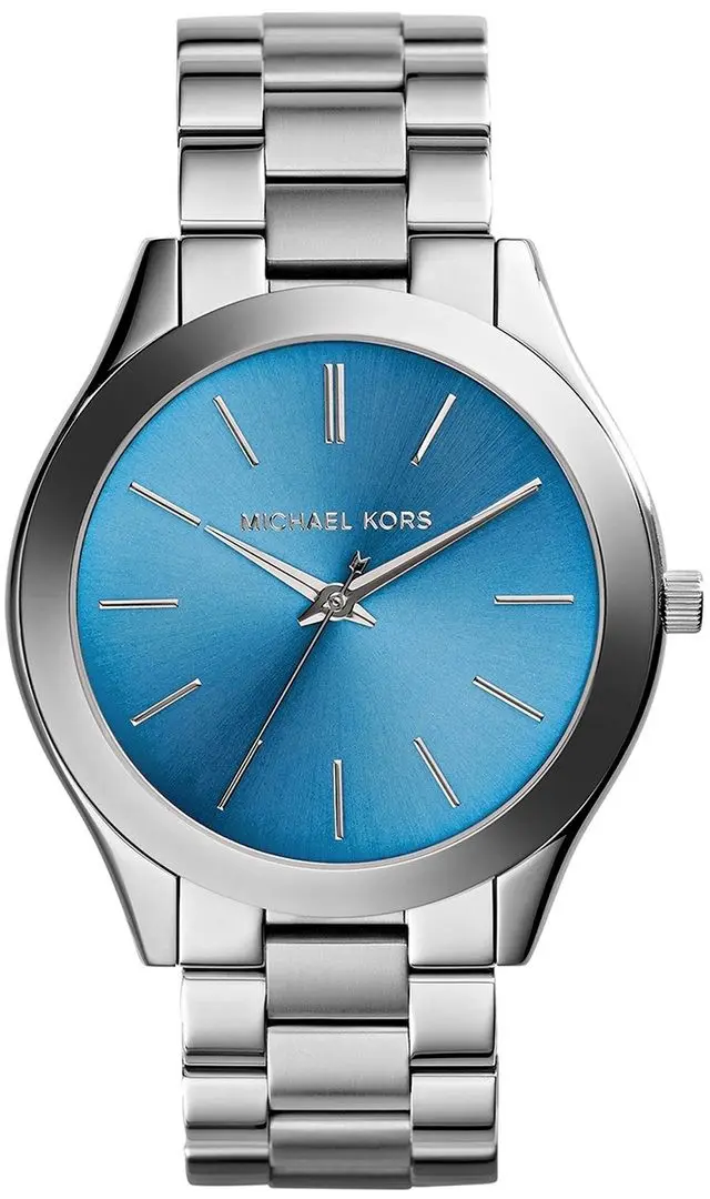 Ceas de mana Michael Kors Slim Runway MK3292 (Silver/Blue)