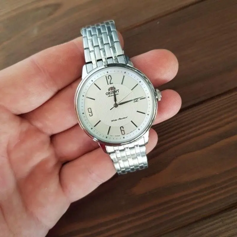 Ceas de mana Orient Classic RA-AC0J10S10B (White/Silver)