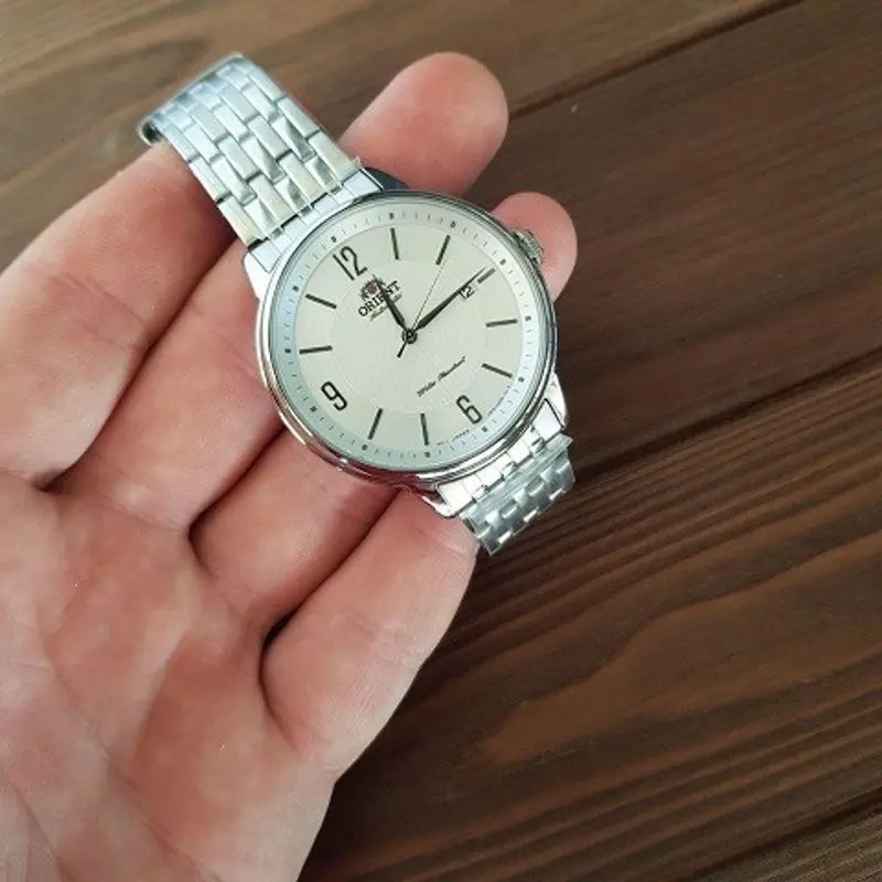 Ceas de mana Orient Classic RA-AC0J10S10B (White/Silver)