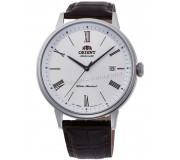 Ceas de mana Orient Contemporary RA-AC0J06S10B (White/Silver/Brown)