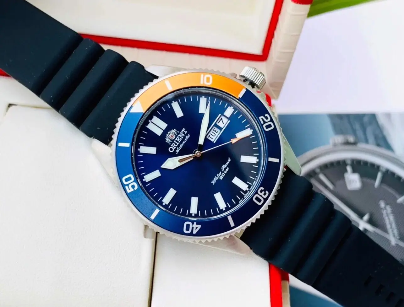 Наручные часы Orient RA-AA0916L19B (Black/Blue/Orange)