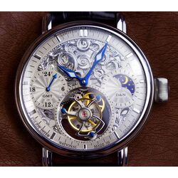 Ceas de mana Poljot International Tourbillon 3360.T04 (Black/Silver) Thumb