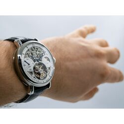 Ceas de mana Poljot International Tourbillon 3360.T04 (Black/Silver) Thumb