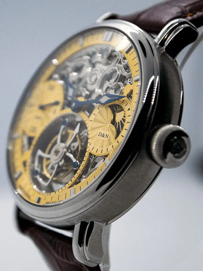 Наручные часы Poljot International Tourbillon 3360.T05 (Brown/Silver)