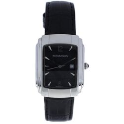 Ceas de mana Romanson Adel TL1157MW WH (Black/Silver)