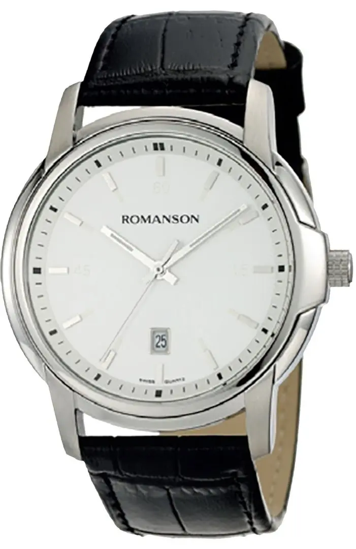 Ceas de mana Romanson Adel TL2631MW WH (Silver/Black)