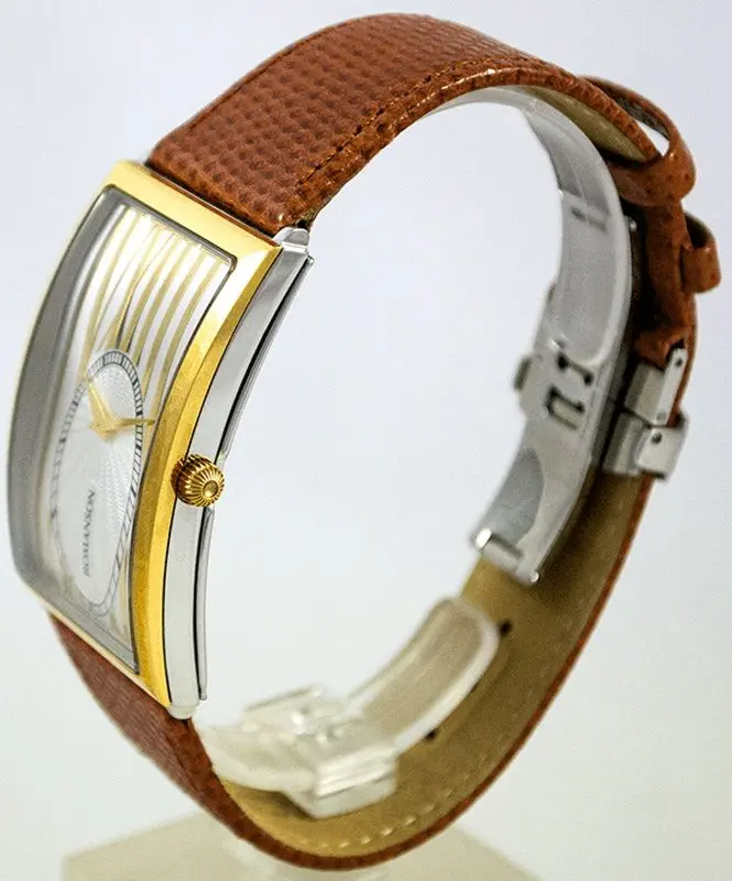 Ceas de mana Romanson Adel TL8212GMC (Gold/Brown)