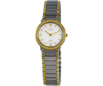 Наручные часы Romanson Eleve EM1138QLC WH (Silver/Gold)