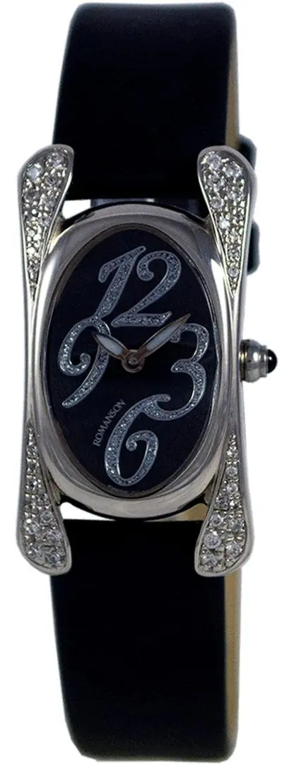 Наручные часы Romanson Giselle RL7276QLW BK (Silver/Black)