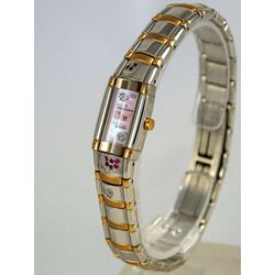 Ceas de mana Romanson Giselle RM4132QLJ WH (Gold/Silver) Thumb