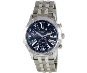 Ceas de mana Romanson Premier PM6153HMW BK (Silver)