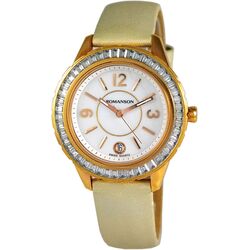 Ceas de mana Romanson RL0360QUR WH (Beige/Rose Gold)
