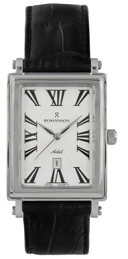 Ceas de mana Romanson TL5595MC WH (Black/Silver)