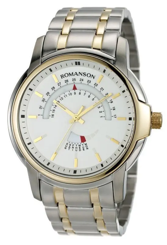 Ceas de mana Romanson TM2631CMC WH