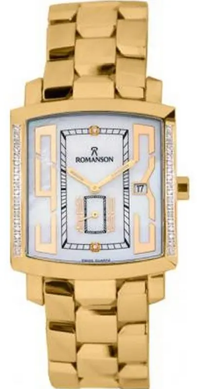 Ceas de mana Romanson TM5165QMG WH