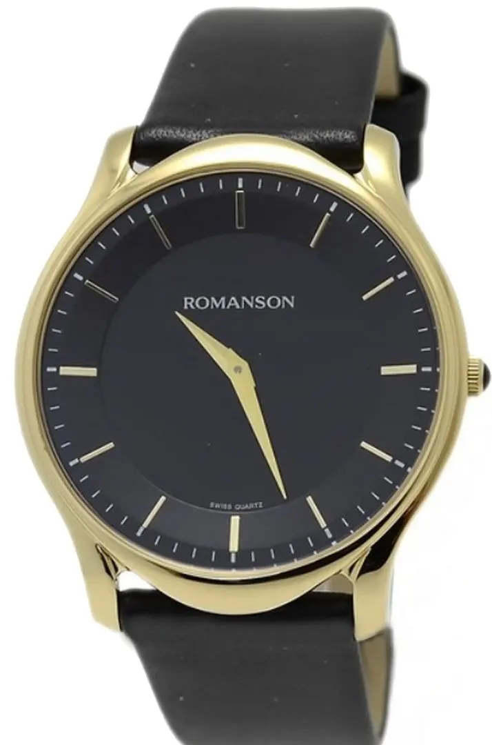Ceas de mana Romanson UL5128MG BK (Black/Gold)
