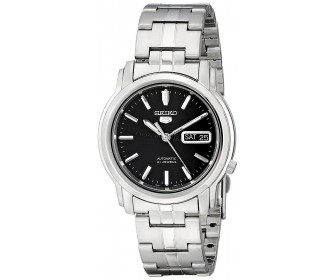 Ceas de mana Seiko 5 SNKK71K1 (Silver/Black)