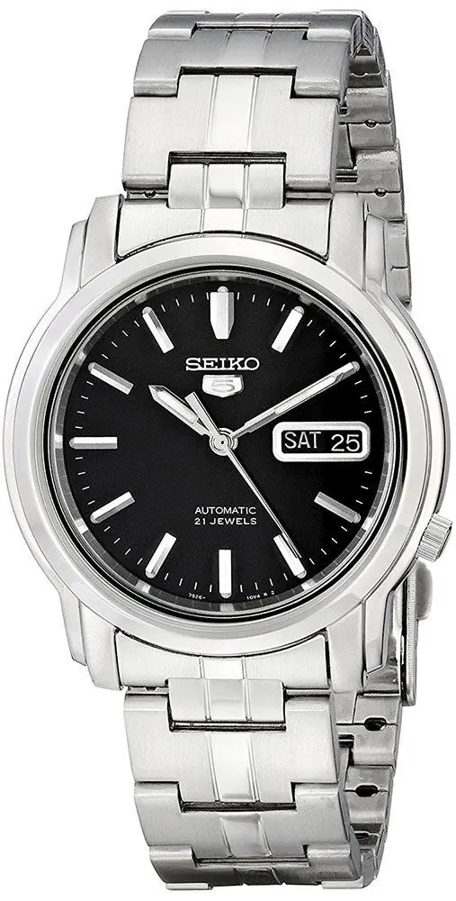 Наручные часы Seiko 5 SNKK71K1 (Silver/Black)