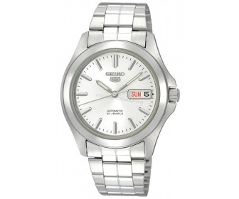 Ceas de mana Seiko  5 SNKK87K1 (White/Silver)