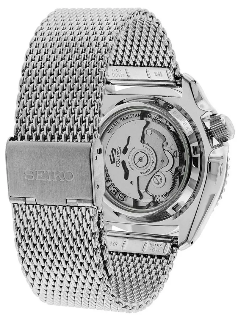 Ceas de mana Seiko 5 Sports SRPE75K1 (Silver/Champagne)