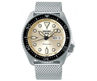 Ceas de mana Seiko 5 Sports SRPE75K1 (Silver/Champagne)