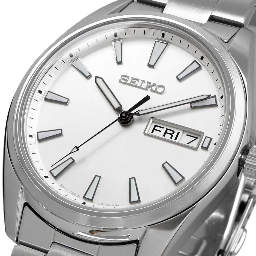 Ceas de mana Seiko CS Dress SUR339P1 (Beige/Silver)