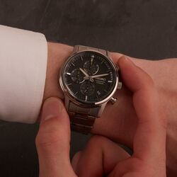 Ceas de mana Seiko Discover More SSB389P1 (Silver/Black) Thumb