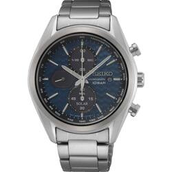 Ceas de mana Seiko Macchina Sportiva SSC801P1 (Silver/Blue/Black)
