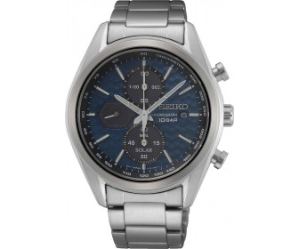 Ceas de mana Seiko Macchina Sportiva SSC801P1 (Silver/Blue/Black)