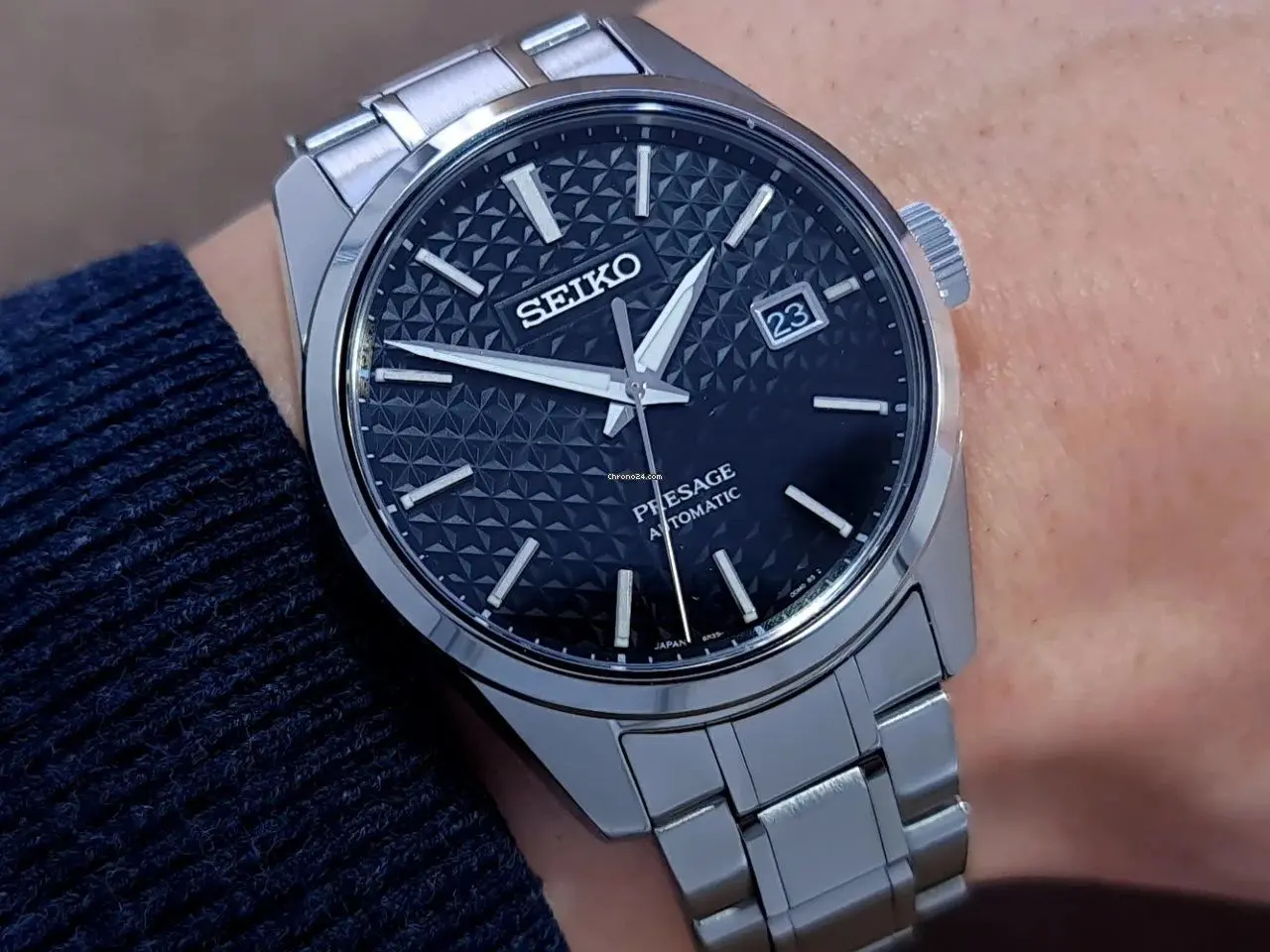 Наручные часы Seiko Presage SPB203J1 (Silver/Black)