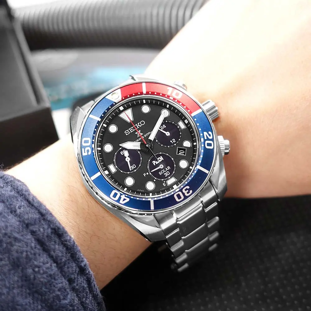 Наручные часы Seiko Prospex Padi SSC795J1 (Silver/Black)