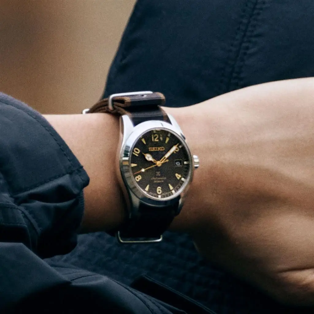 Ceas de mana Seiko Prospex SPB211J1 (Brown/Silver)