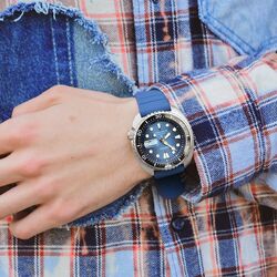 Ceas de mana Seiko Prospex SRPF77K1 (Silver/Blue) Thumb