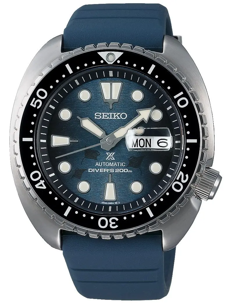 Ceas de mana Seiko Prospex SRPF77K1 (Silver/Blue)